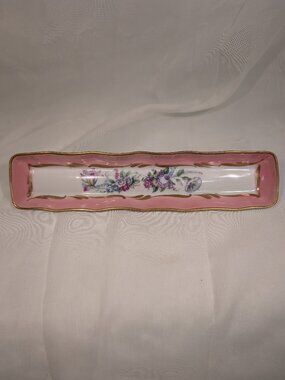 FRENCH PORCELAIN TRAY    MULTI PURPOSE  Beautiful to LOOK AT !